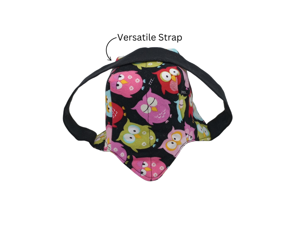 Owls Reversible Pint Size Cozy with Hand Support