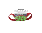 Ladybugs & Polka Dots Bowl Cozy - Microwavable Hot Pad with Hand Support