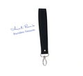 Black Wristlet Keychain