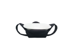 Black Bowl Cozy - Microwavable Hot Pad with Hand Support