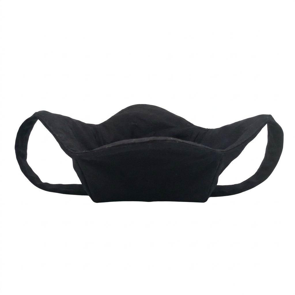 Black Bowl Cozy - Microwavable Hot Pad with Hand Support