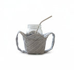 Grey Fence Reversible Pint Size Cozy with Hand Support