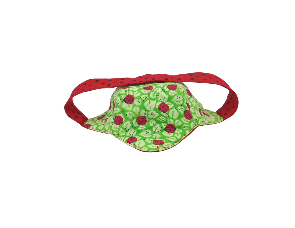 Ladybugs & Polka Dots Bowl Cozy - Microwavable Hot Pad with Hand Support