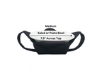 Black Bowl Cozy - Microwavable Hot Pad with Hand Support