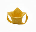 vibrant yellow ice cream cozy with handles
