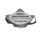 Grey Fence Bowl Cozy with Hand Support, Microwavable Hot Pad
