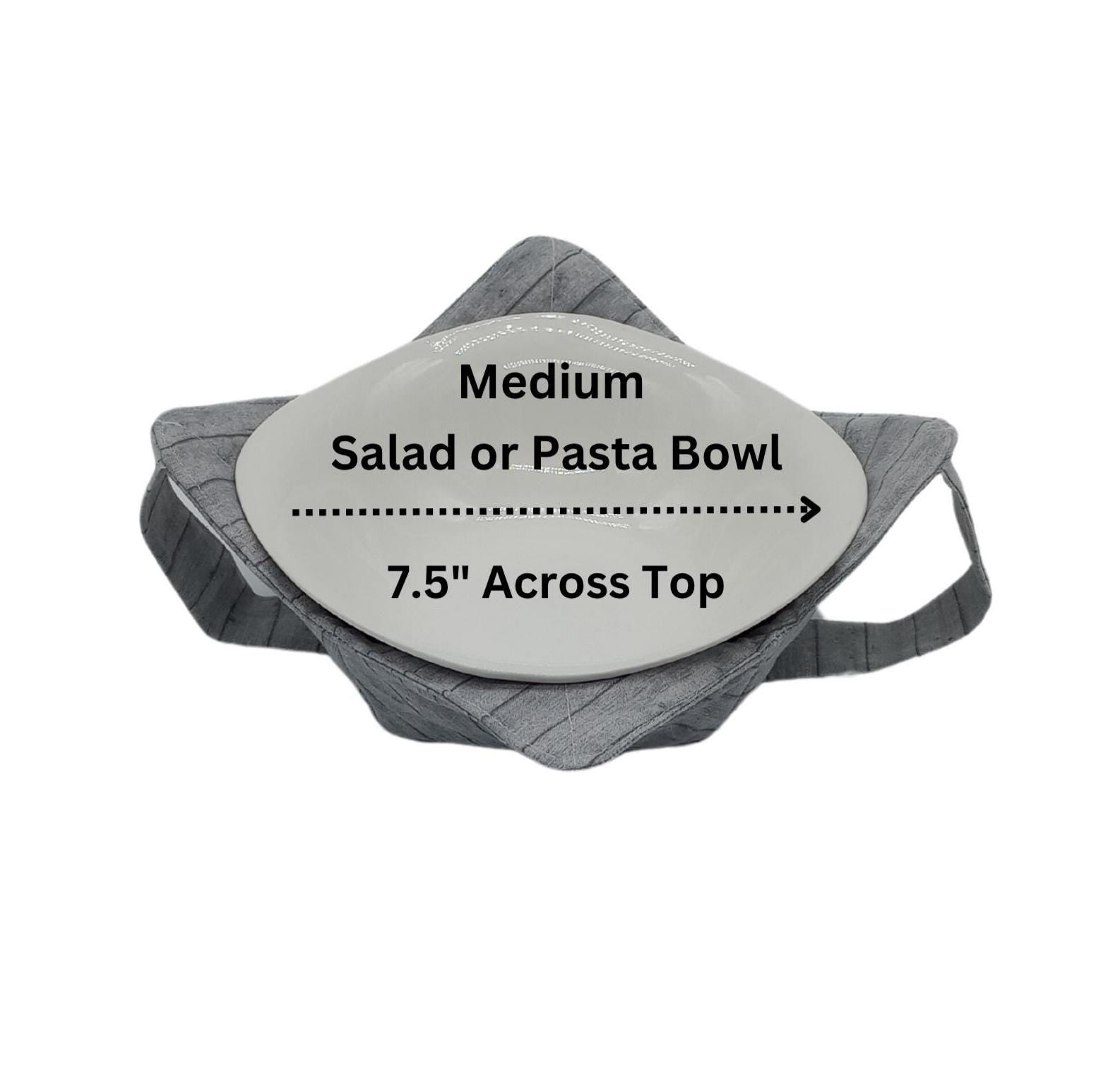 Grey Fence Bowl Cozy with Hand Support, Microwavable Hot Pad