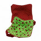 Lady Bugs & Polka Dots Bowl Cozy with Hand Support, Microwavable Hot Pad