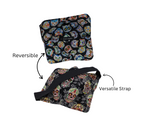 Sugar Skulls Bowl Cozy with Hand Support, Microwavable Hot Pad